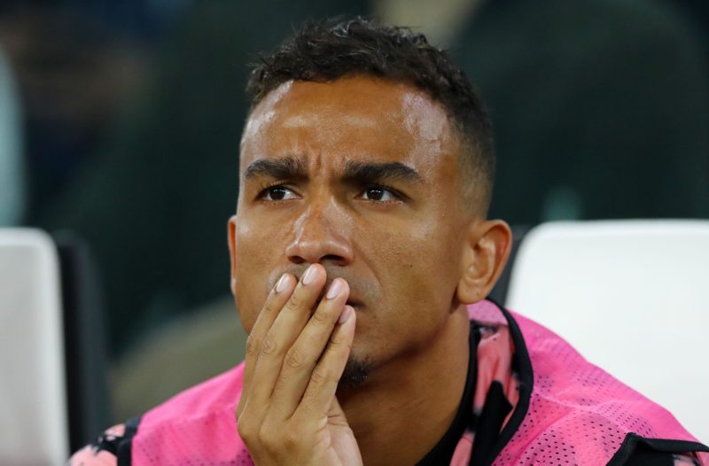 2KB9131 Danilo Juventus on the bench during the UEFA Champions League Group stage match FC Juventusv v FC Lokomotiv Moskva at the Allianz Stadium in Turin, Italy on October 22, 2019 (Photo by Matteo Ciambelli/NurPhoto)