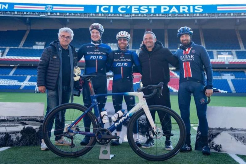 Le Paris Saint Germain se lance dans le cyclisme pour une courte durée