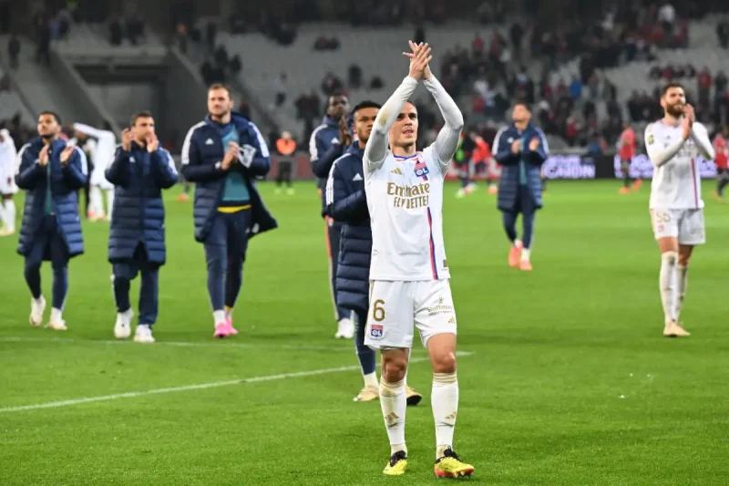 Maxence Caqueret dit au revoir aux fans de l'OL