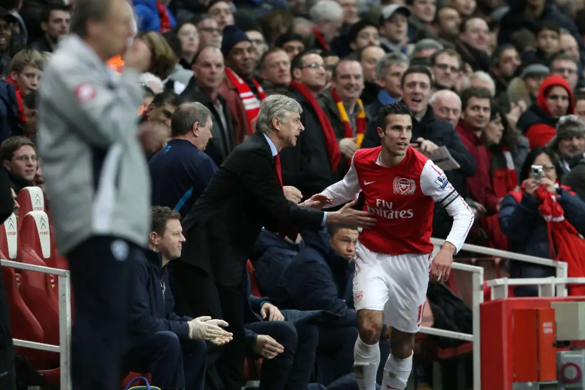 L'émouvant hommage de R. Van Persie à Arsène Wenger