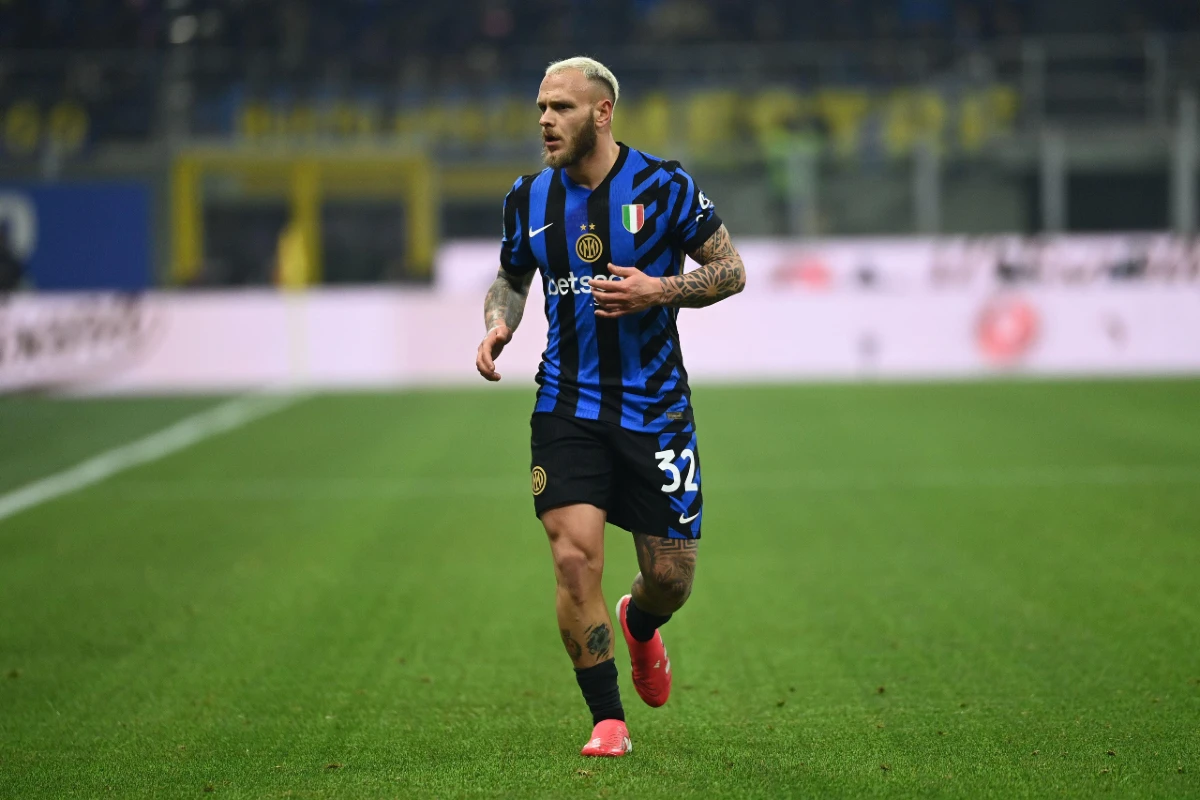 Inter Milan: Federico Di Marco rend fou un cador anglais