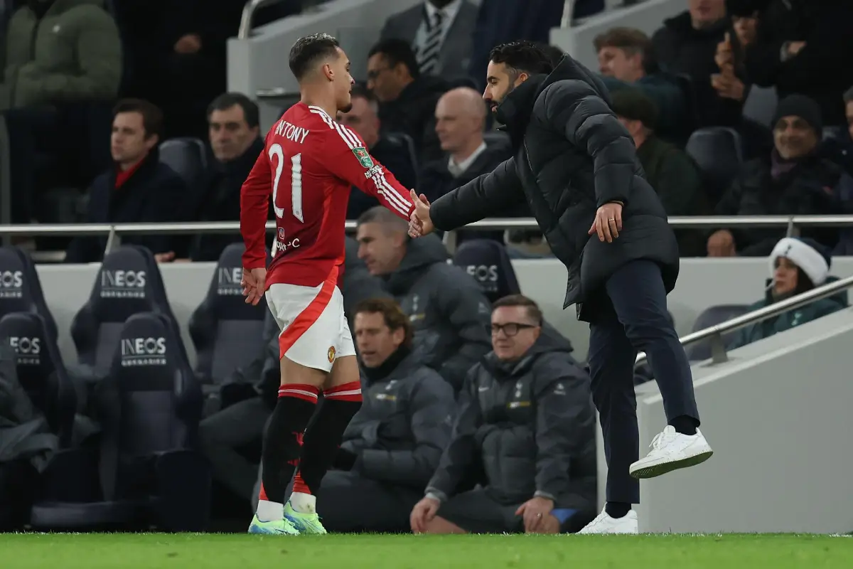 Ruben Amorim explique l'échec d'Antony avec les Red Devils